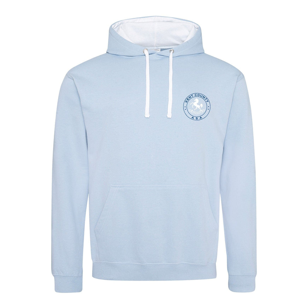 Kent County ASA County Championships 2026 Hoodie - Sky Blue / Arctic White-Event-Kent-XS-SwimPath