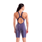 Arena Powerskin Veloce Open Back Women's Edition Kneeskin Limited - Midnight Chrome-Kneeskin-Arena-SwimPath