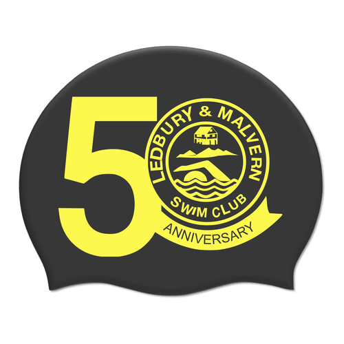 Ledbury & Malvern 50 Years Swimming Club Swimming Cap-Team Kit-Ledbury & Malvern-SwimPath