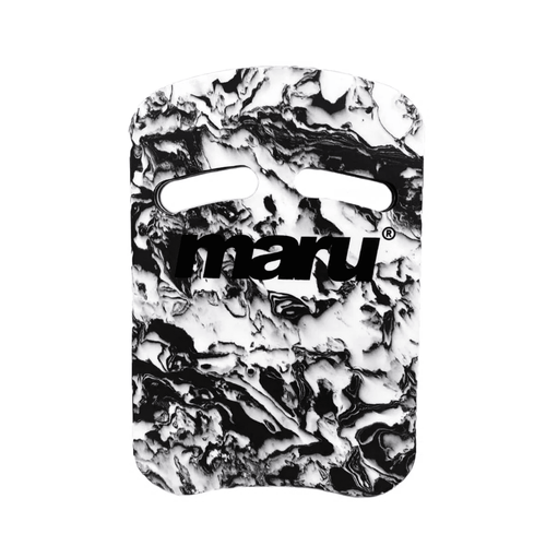 Maru Kickboard - Black/White-Kickboard-Maru-SwimPath