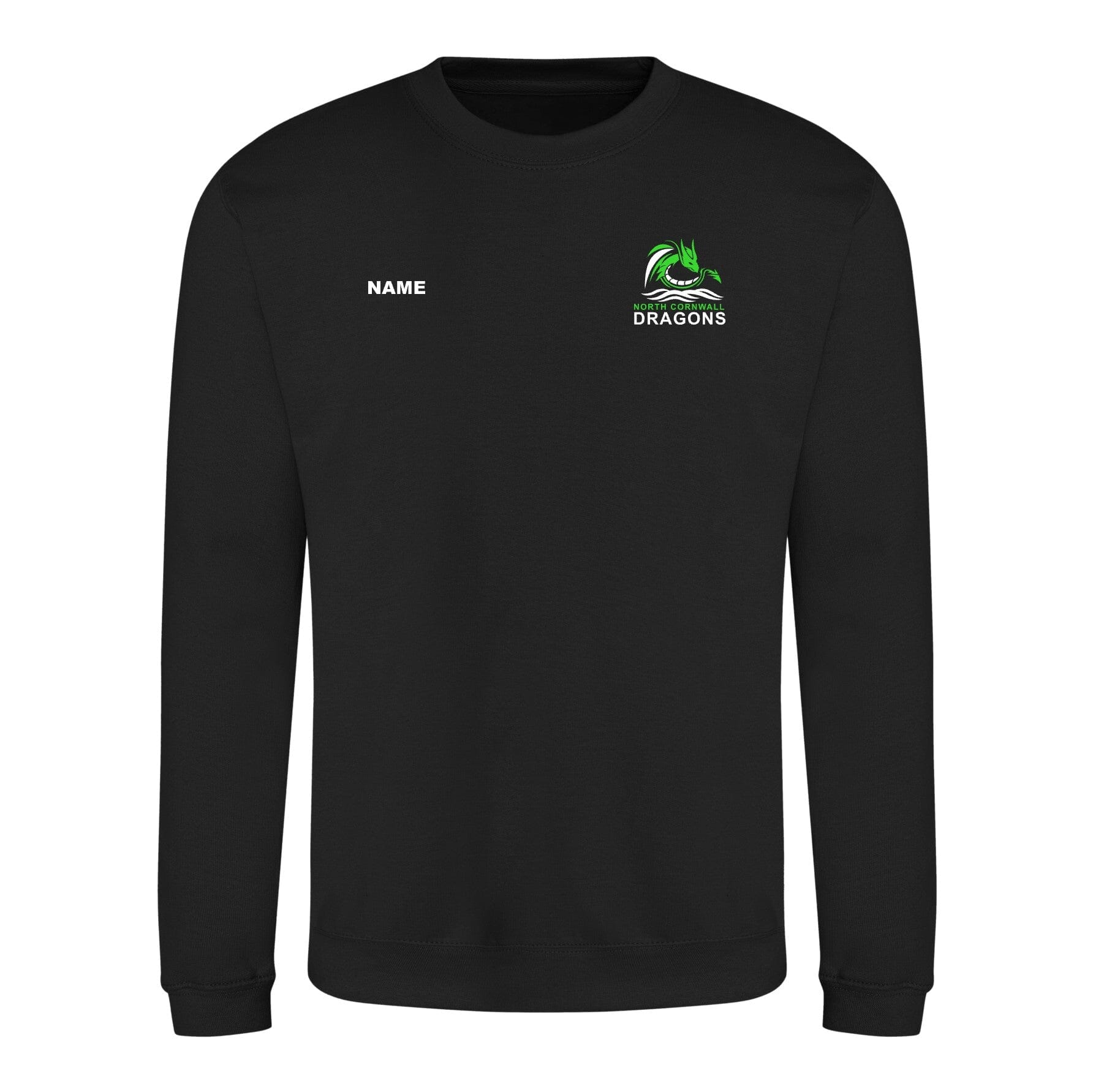 North Cornwall Dragons Swimming Club Team Sweatshirt-Team Kit-North Cornwall Dragons-SwimPath