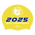 Pembrokeshire County Championships 2025 Silicone Suede Swimming Cap - Yellow-Event-Pembrokeshire-SwimPath