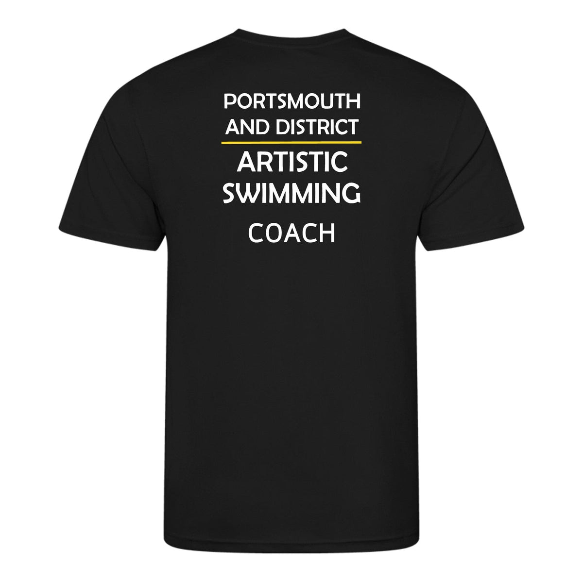 Portsmouth and District Artistic Swimming Team Shirt-Team Kit-Portsmouth & District-Coach-9-11-SwimPath