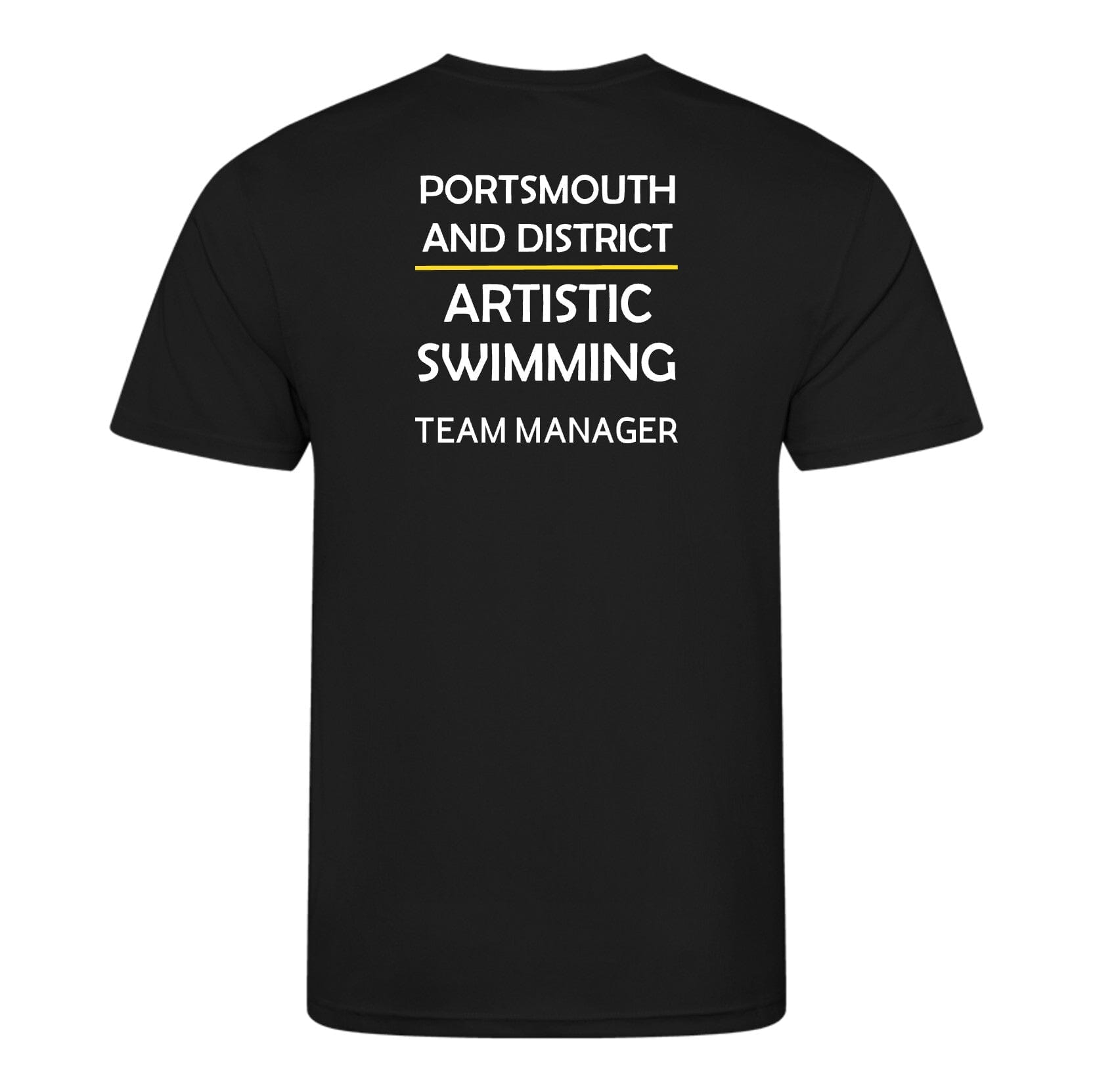 Portsmouth and District Artistic Swimming Team Shirt-Team Kit-Portsmouth & District-Team Manager-9-11-SwimPath