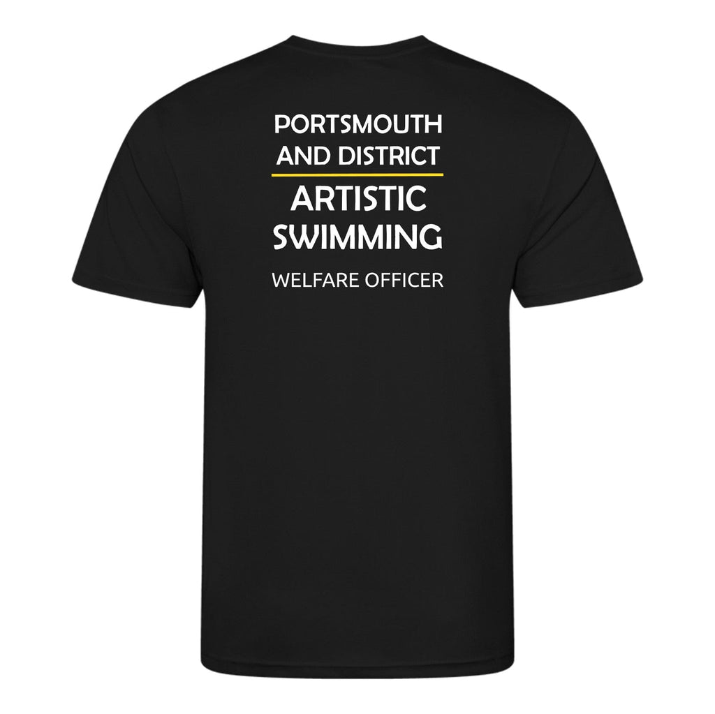 Portsmouth and District Artistic Swimming Team Shirt-Team Kit-Portsmouth & District-Welfare Officer-9-11-SwimPath