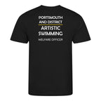 Portsmouth and District Artistic Swimming Team Shirt-Team Kit-Portsmouth & District-Welfare Officer-9-11-SwimPath