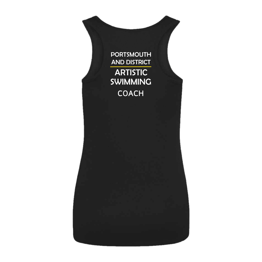 Portsmouth and District Artistic Swimming Team Vest-Team Kit-Portsmouth & District-Coach-Ladies 8-SwimPath