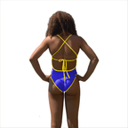 Jowe Women's Reversible Tie-Back Swimsuit - Neon Cherry/New Cancun-Swimsuit-Jowe-SwimPath