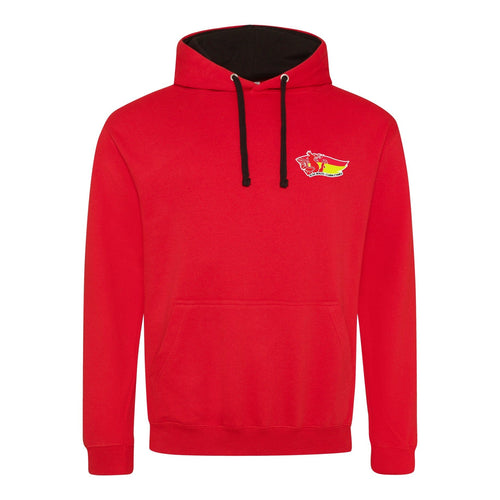 SLSA Wales Stillwater Championships 2026 Hoodie - Fire Red / Jet Black-Event-SLSA Wales-SwimPath
