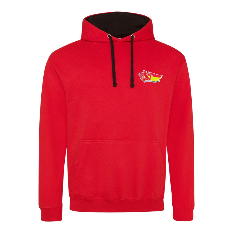 SLSA Wales Stillwater Championships 2026 Hoodie - Fire Red / Jet Black-Event-SLSA Wales-SwimPath