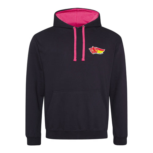 SLSA Wales Stillwater Championships 2026 Hoodie - Jet Black / Hot Pink-Event-SLSA Wales-SwimPath