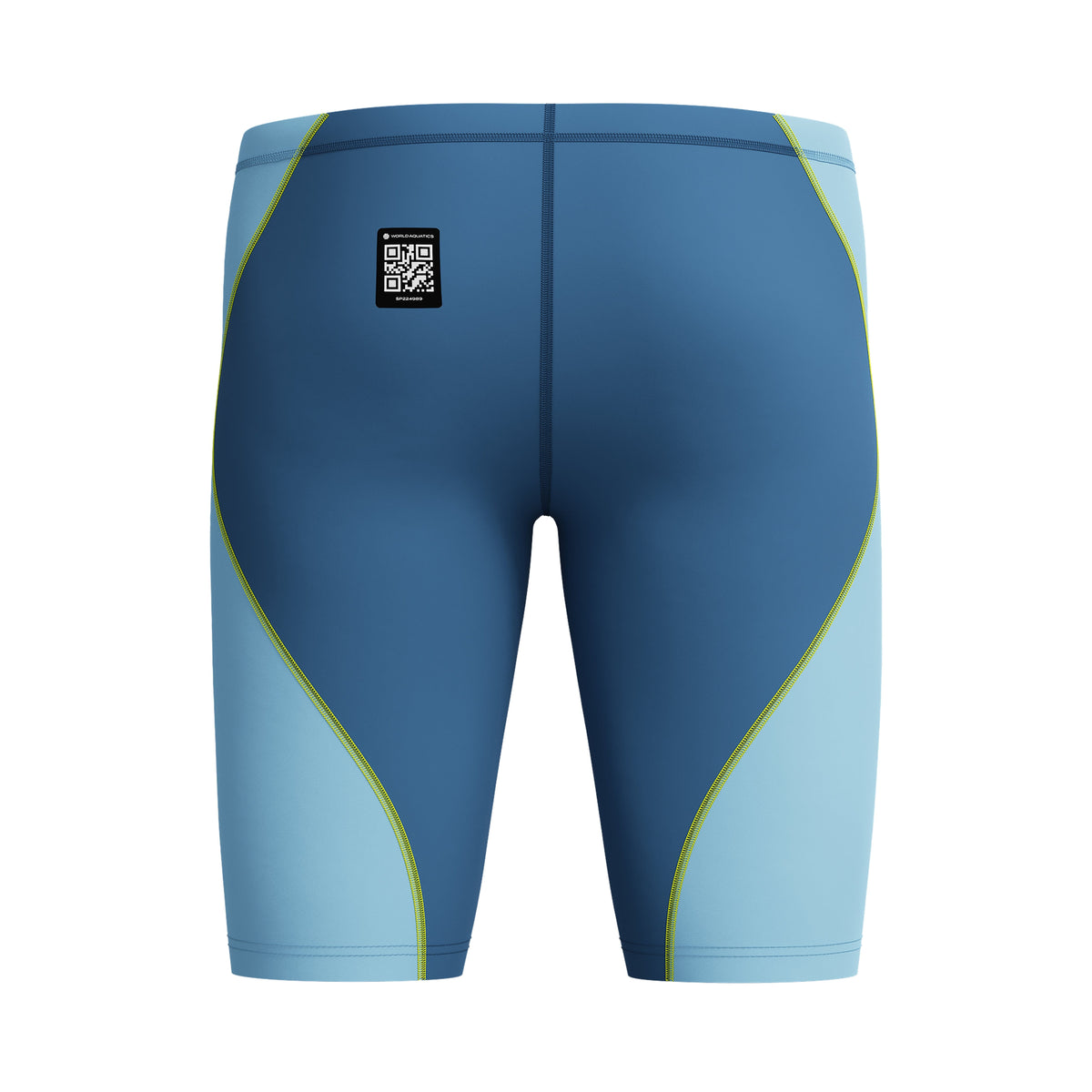 Speedo Boys Fastskin HyperSpark Solid Jammer - Night/Sevres Blue-Jammers-Speedo-SwimPath
