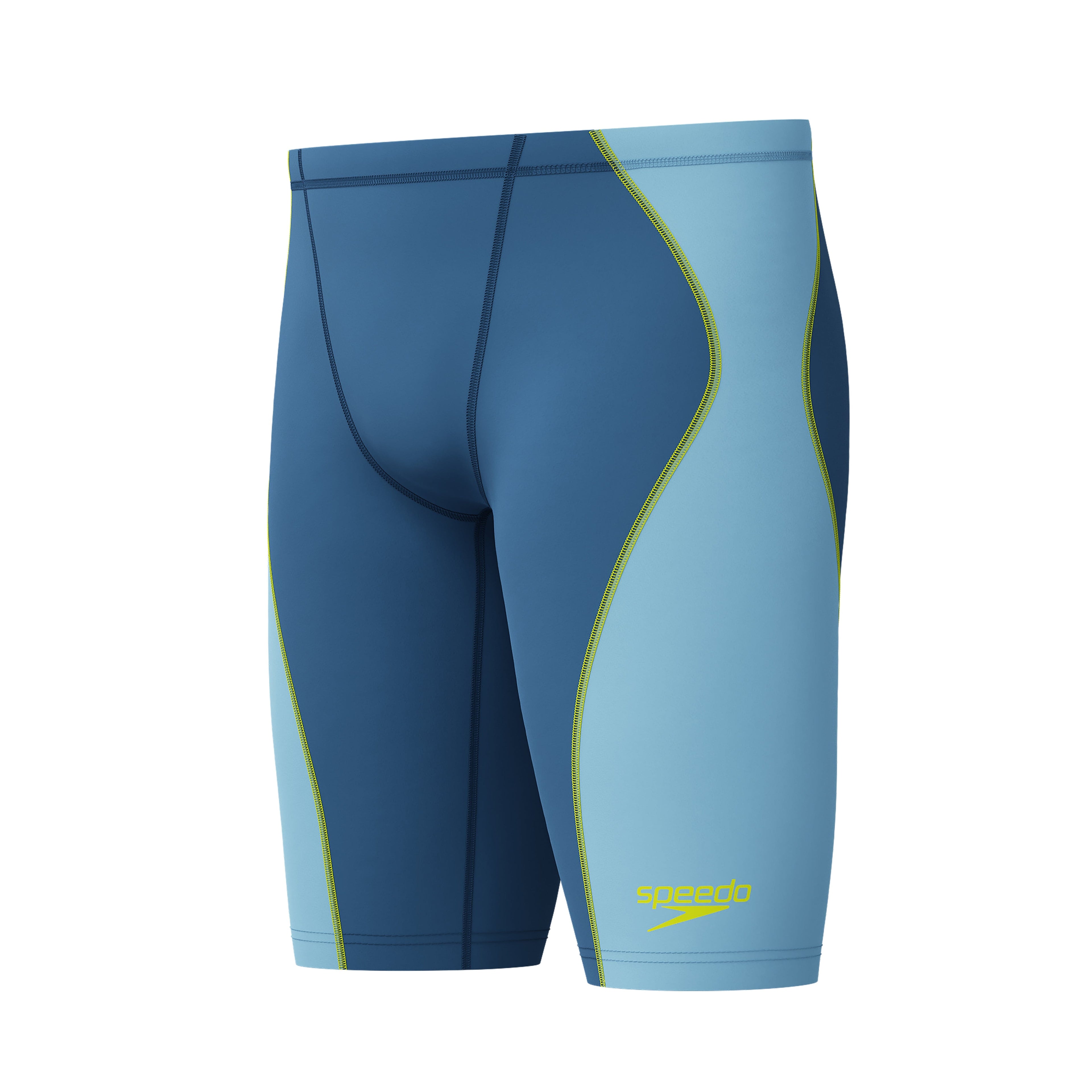Speedo Boys Fastskin HyperSpark Solid Jammer - Night/Sevres Blue-Jammers-Speedo-SwimPath