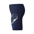 Speedo Boys Medley Logo Jammer - Navy/Blue-Training Jammers-Speedo-SwimPath
