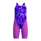 Speedo Endurance+ Max Junior Girls Kneeskin - Purple/Pink-Kneeskin-Speedo-SwimPath
