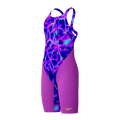 Speedo Endurance+ Max Junior Girls Kneeskin - Purple/Pink-Kneeskin-Speedo-SwimPath