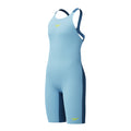 Speedo Endurance+ Max Junior Girls Kneeskin - Sugar Blue/Nite-Kneeskin-Speedo-SwimPath
