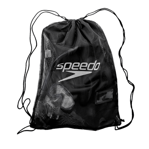 Speedo Equipment Mesh Bag - Black-Bags-Speedo-SwimPath