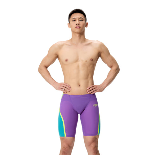 Speedo Fastskin LZR Pure Intent 2.0 Men's Jammers - Galaxy Grape/Mayan Blue-Jammers-Speedo-SwimPath