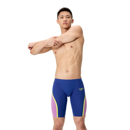 Speedo Fastskin LZR Pure Intent 2.0 Men's Jammers - Noble Navy/Jelly/Hyper Yellow