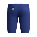 Speedo Fastskin LZR Pure Valor 2.0 Mens Jammers - Noble Navy/Jelly/Hyper Yellow-Jammers-Speedo-SwimPath