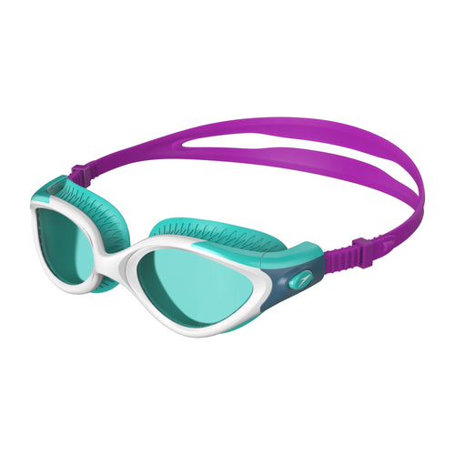 Speedo Futura Biofuse Flexiseal Female Goggles - Purple-Goggles-Speedo-SwimPath