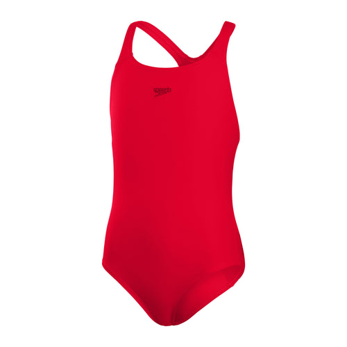 Speedo Girls Eco Endurance+ Medalist Swimsuit - Red-Swimsuit-Speedo-SwimPath