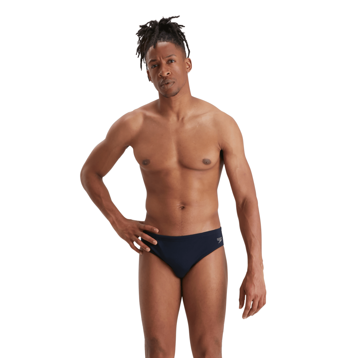 Speedo Men's Eco Endurance+ 7cm Brief - Navy-Briefs-Speedo-SwimPath