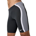 Speedo Solid Splice Men's Jammer - Black/Grey-Training Jammers-Speedo-SwimPath