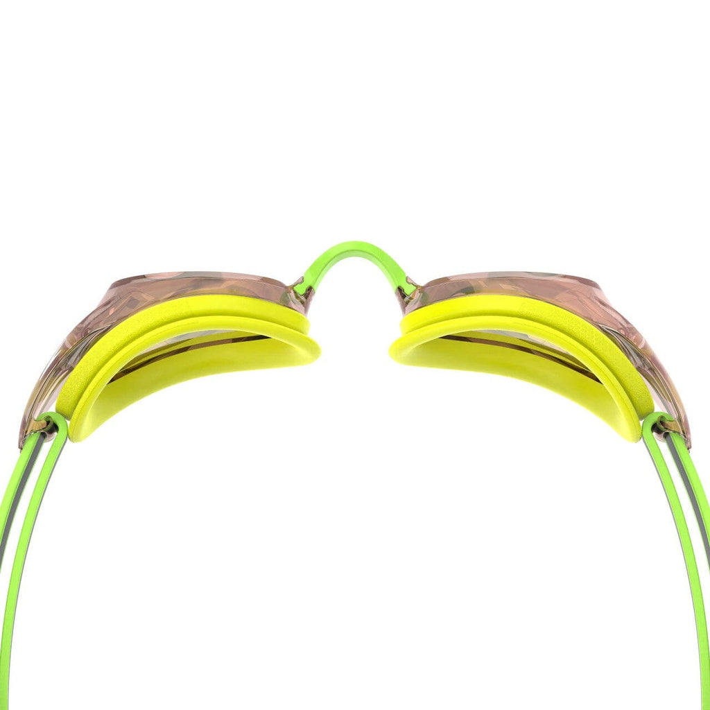 Speedo Vanquisher 3.0 Mirror - Hyper Yellow/Grey/Ablaze Mirror-Goggles-Speedo-SwimPath