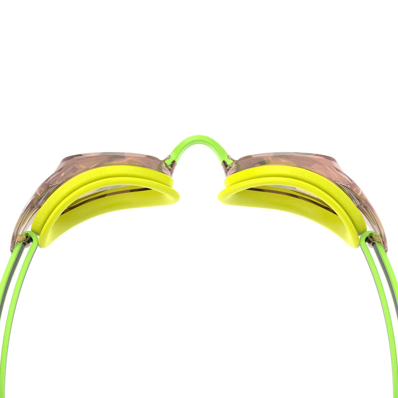 Speedo Vanquisher 3.0 Mirror - Hyper Yellow/Grey/Ablaze Mirror-Goggles-Speedo-SwimPath