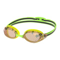 Speedo Vanquisher 3.0 Mirror - Hyper Yellow/Grey/Ablaze Mirror-Goggles-Speedo-SwimPath