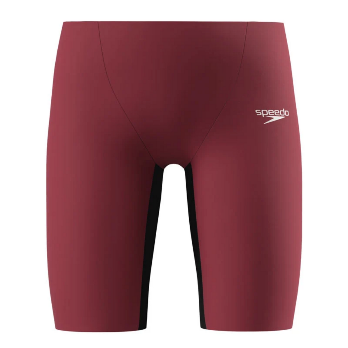 Speedo Boys Fastskin Junior Endurance+ Max High Waisted Jammer - Black/Red-Jammers-Speedo-SwimPath