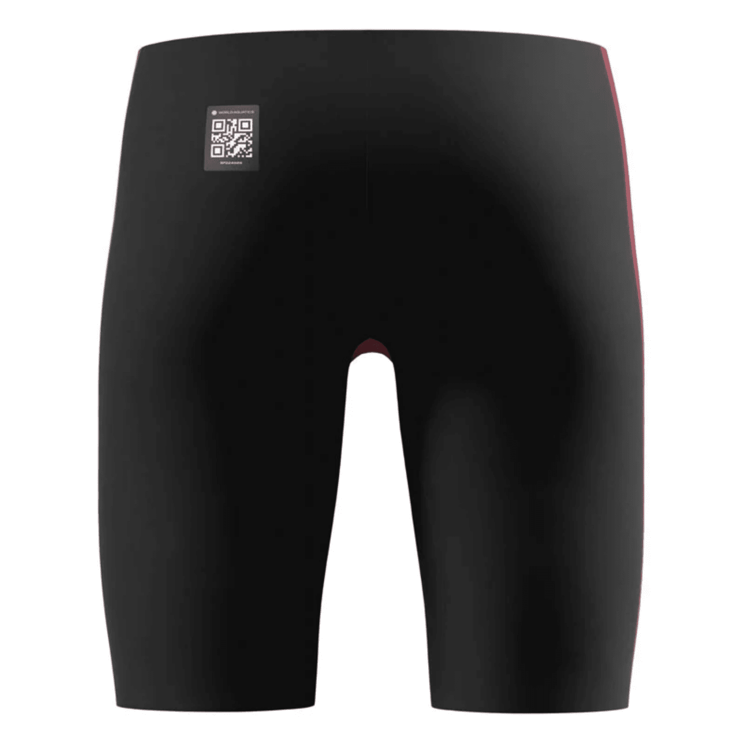 Speedo Boys Fastskin Junior Endurance+ Max High Waisted Jammer - Black/Red-Jammers-Speedo-SwimPath