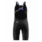 Speedo Endurance+ Max Junior Girls Kneeskin - Black/Multi-Kneeskin-Speedo-SwimPath