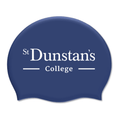 St. Dunstans College Team Silicone Suede Swimming Cap-Team Kit-St. Dunstans-SwimPath