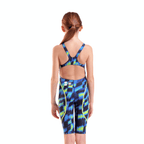 Arena Powerskin ST NEXT Girls Kneeskin Limited Edition - Aqua Gleam-Kneeskin-Arena-SwimPath