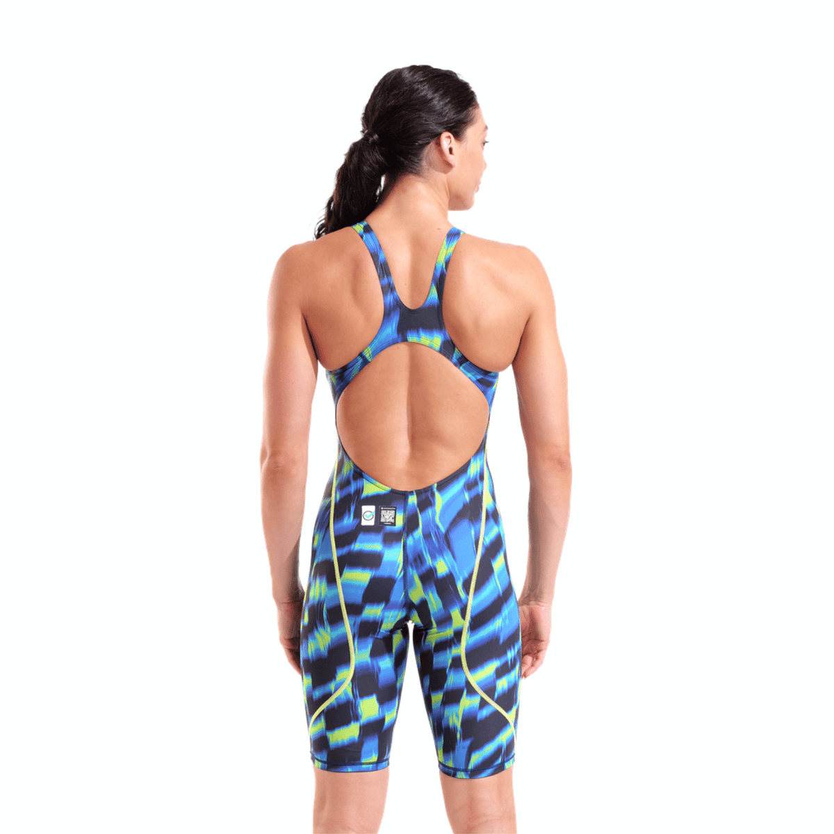 Arena Powerskin ST NEXT Womens Kneeskin Limited Edition - Aqua Gleam-Kneeskin-Arena-SwimPath