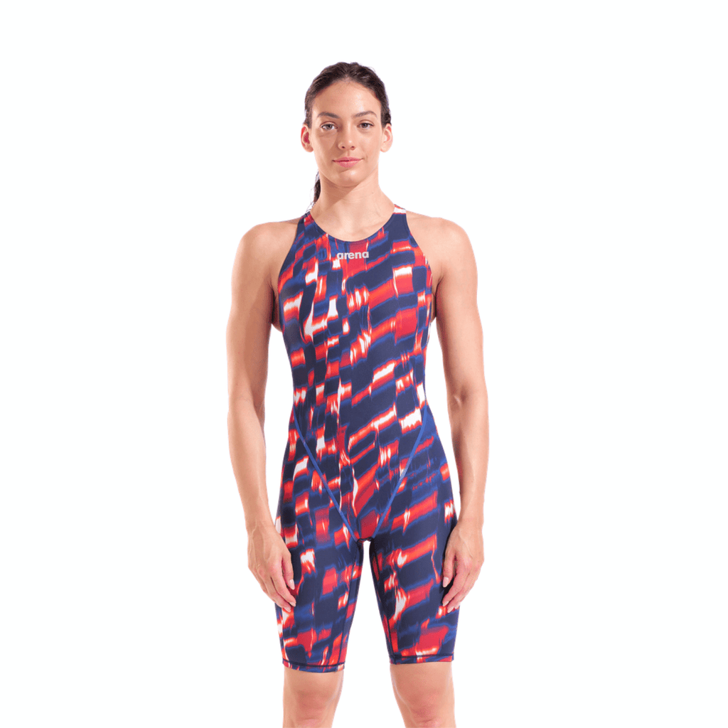 Arena Powerskin ST NEXT Womens Kneeskin Limited Edition - Red/White/Blue-Kneeskin-Arena-SwimPath