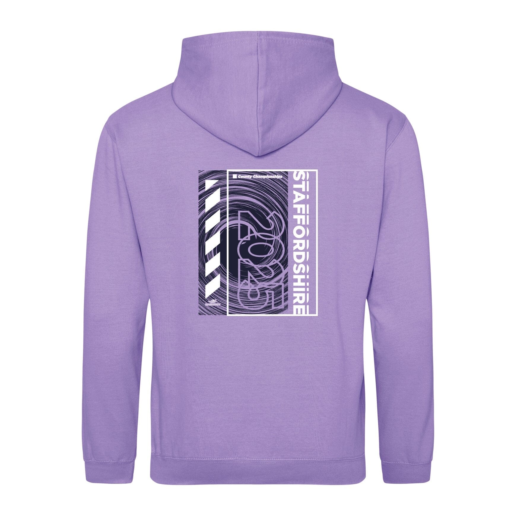 Staffordshire County ASA County Championships 2025 Hoodie - Digital Lavender-Event-Staffordshire-SwimPath