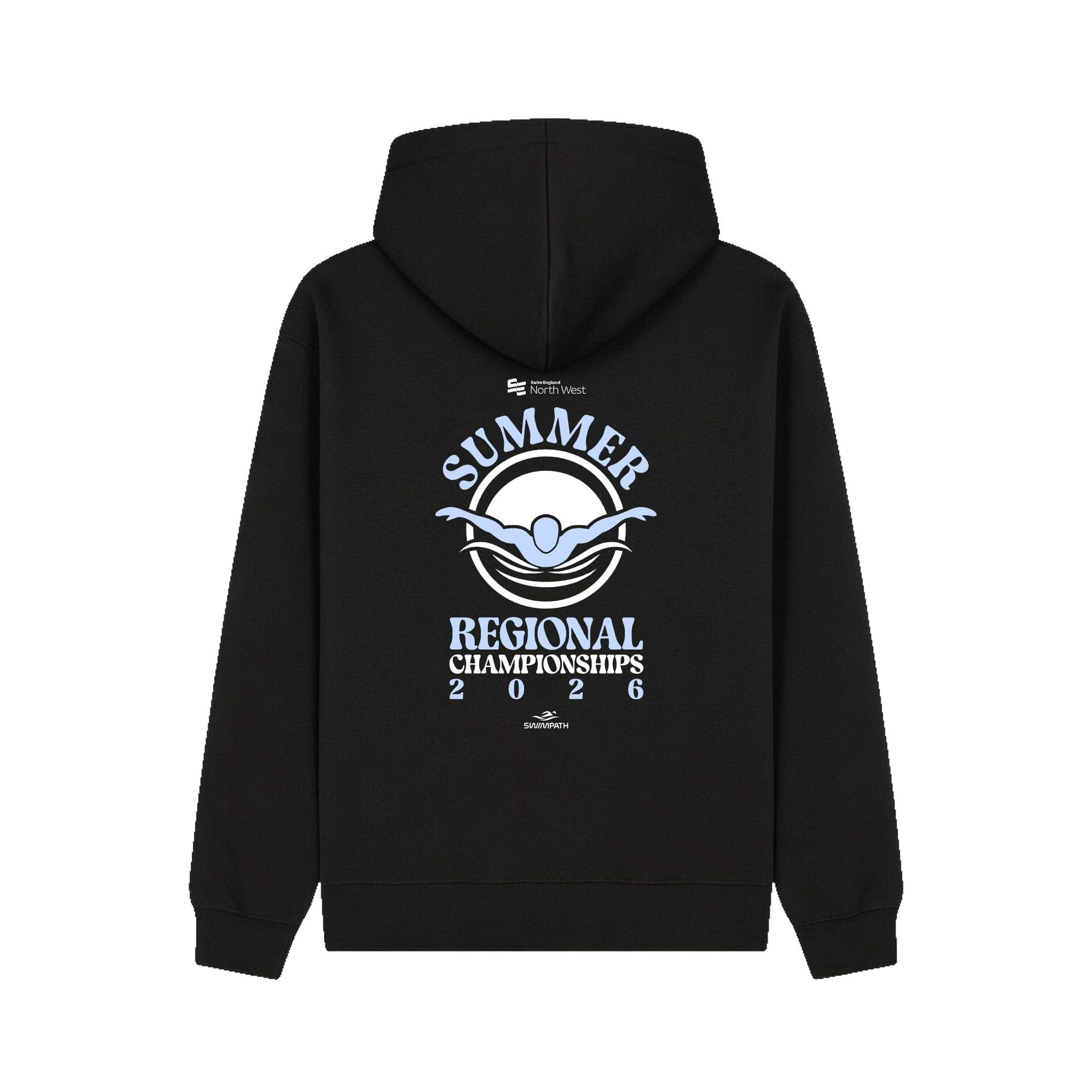 Swim England North West Summer Regional Championships 2026 Hoodie - Black-Event-Swim England North West-SwimPath