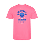 Swim England North West Summer Regional Championships 2026 T-Shirt - Electric Pink-Event-Swim England North West-SwimPath