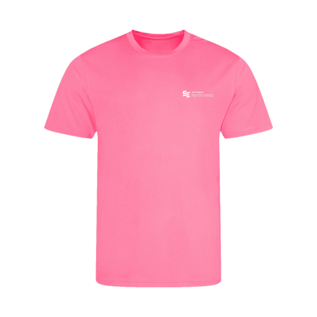 Swim England North West Summer Regional Championships 2026 T-Shirt - Electric Pink-Event-Swim England North West-SwimPath