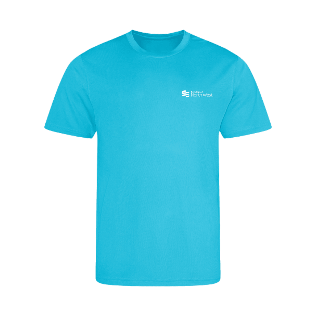 Swim England North West Summer Regional Championships 2026 T-Shirt - Hawaiian Blue-Event-Swim England North West-SwimPath