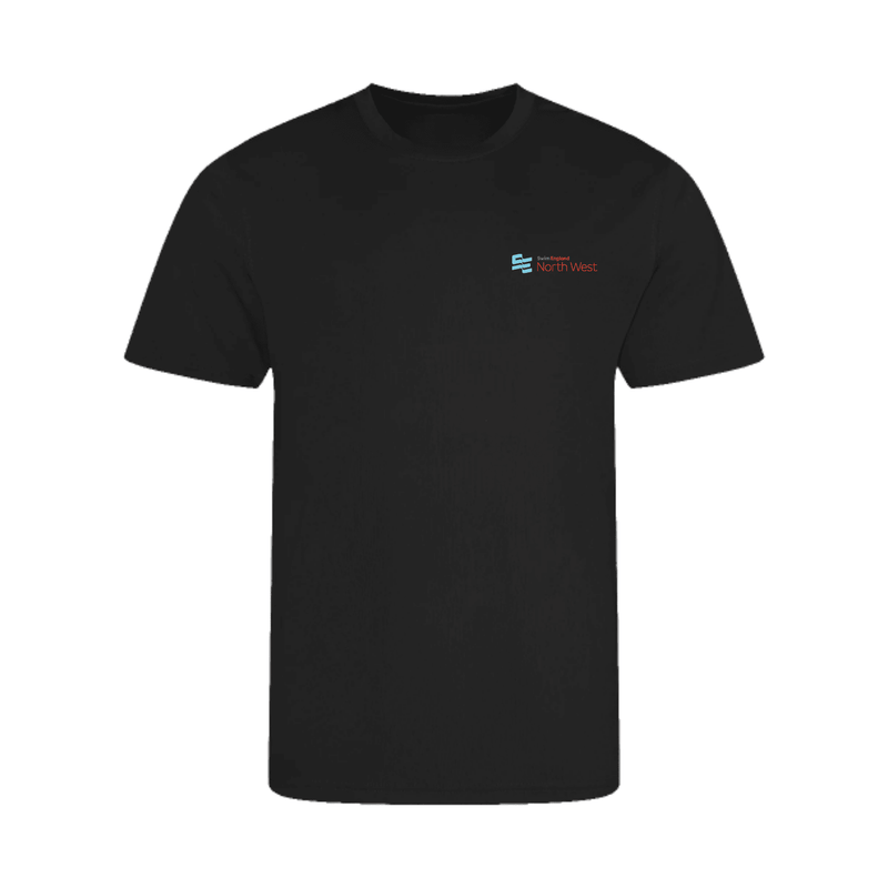 Swim England North West Summer Regional Championships 2026 T-Shirt - Jet Black-Event-Swim England North West-SwimPath