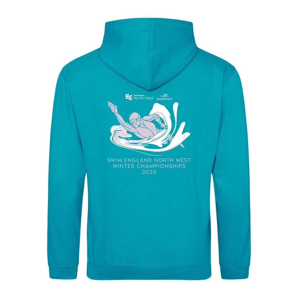 Swim England North West Winter Championships 2025 Hoodie - Lagoon Blue-Event-Swim England North West-SwimPath