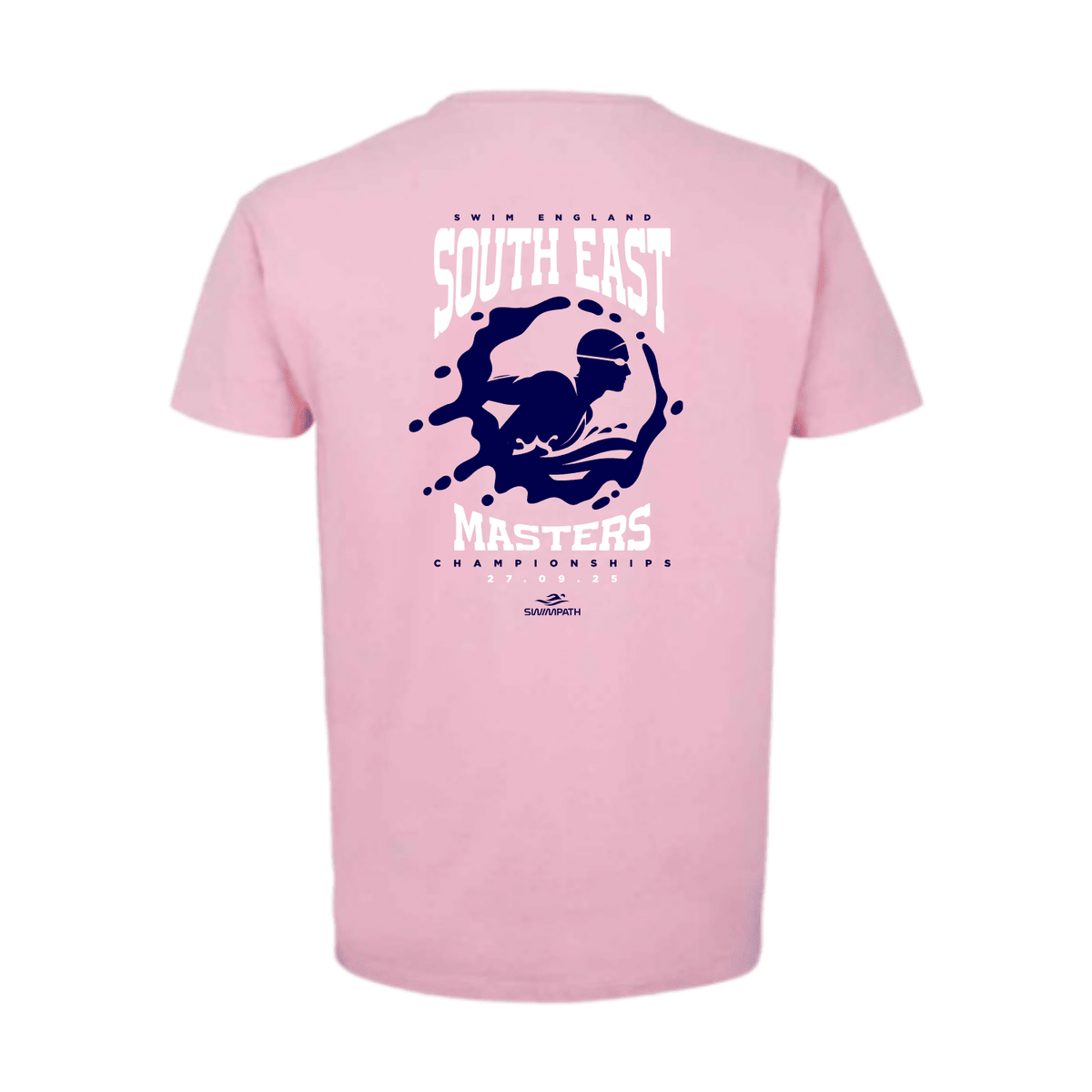 Swim England South East Masters Championships 2025 T-Shirt - Candy Pink-Event-Swim England South East-SwimPath
