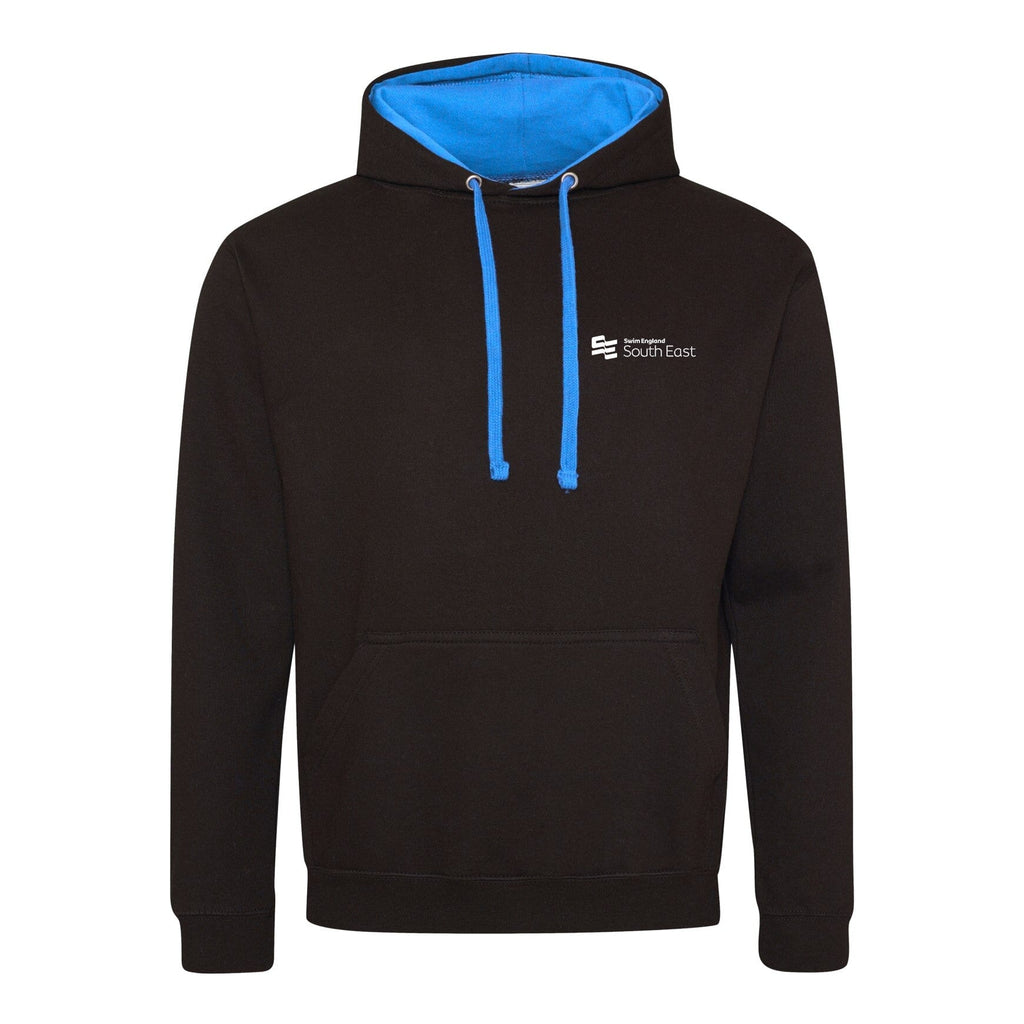 Swim England South East Open Water Regional Championships 2025 Hoodie - Jet Black / Sapphire Blue-Event-Swim England South East-SwimPath