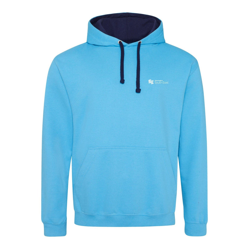 Swim England South East Short Course Championships 2025 Hoodie - Hawaiian Blue / Oxford Navy-Event-Swim England South East-SwimPath
