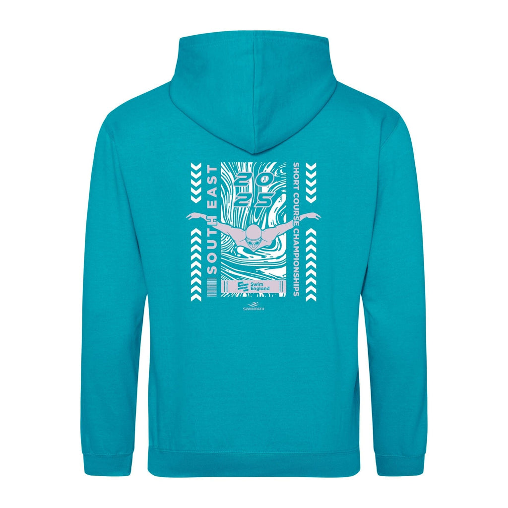 Swim England South East Short Course Championships 2025 Hoodie - Lagoon Blue-Event-Swim England South East-SwimPath
